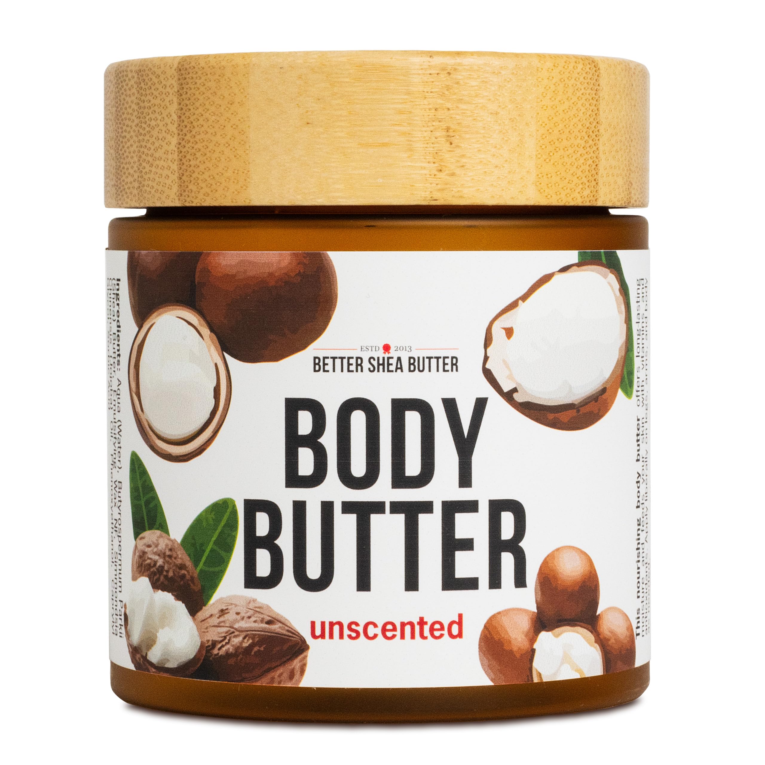 Better Shea Butter creme-corps-sans-parfum: hydratation durable pour peau sensible.