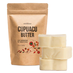 Beurre Cupuaçu Better Shea Butter brut 16oz, texture fondante et usage polyvalent.