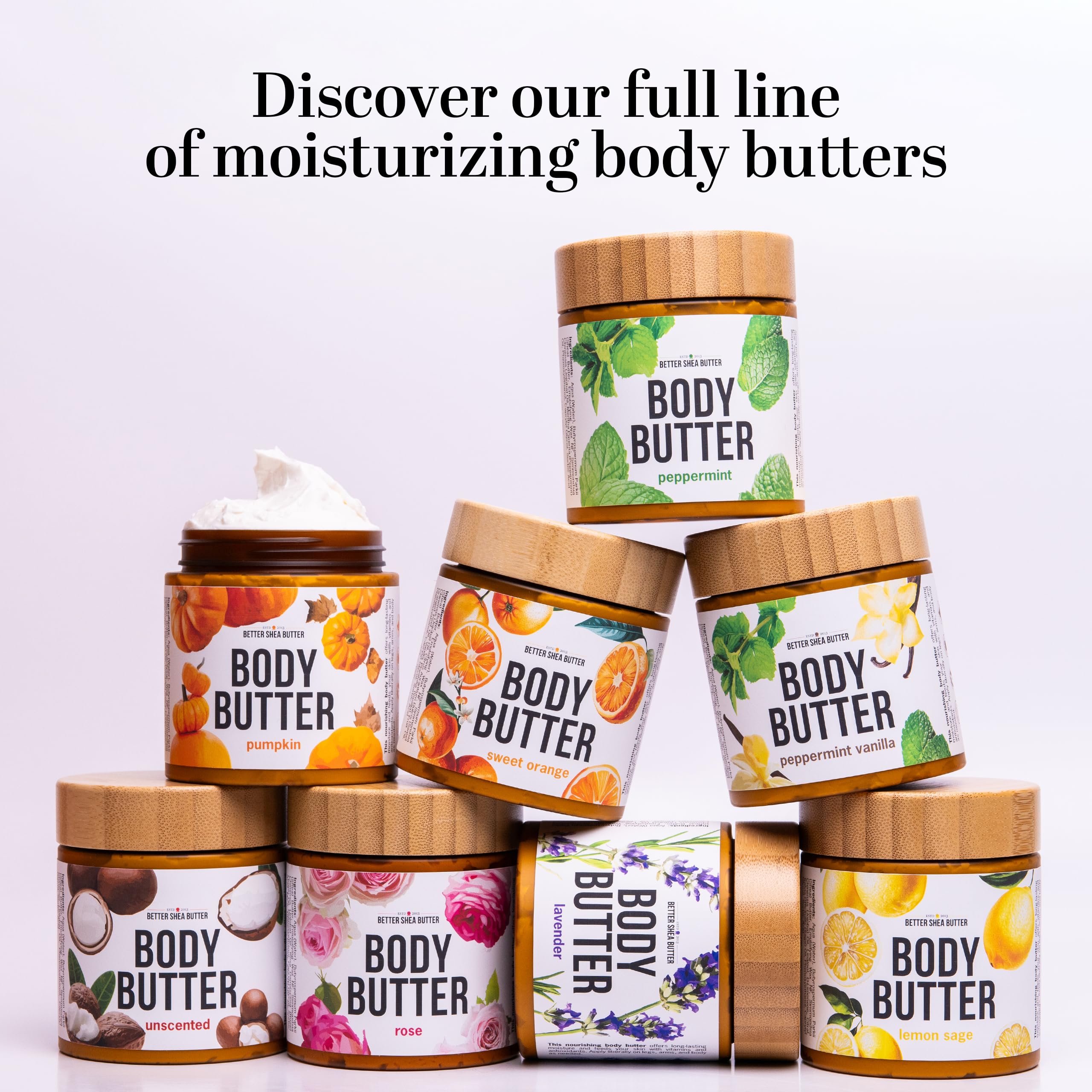 Better Shea Butter hydratation-quotidienne: rituel soin corp pour peau sensible.