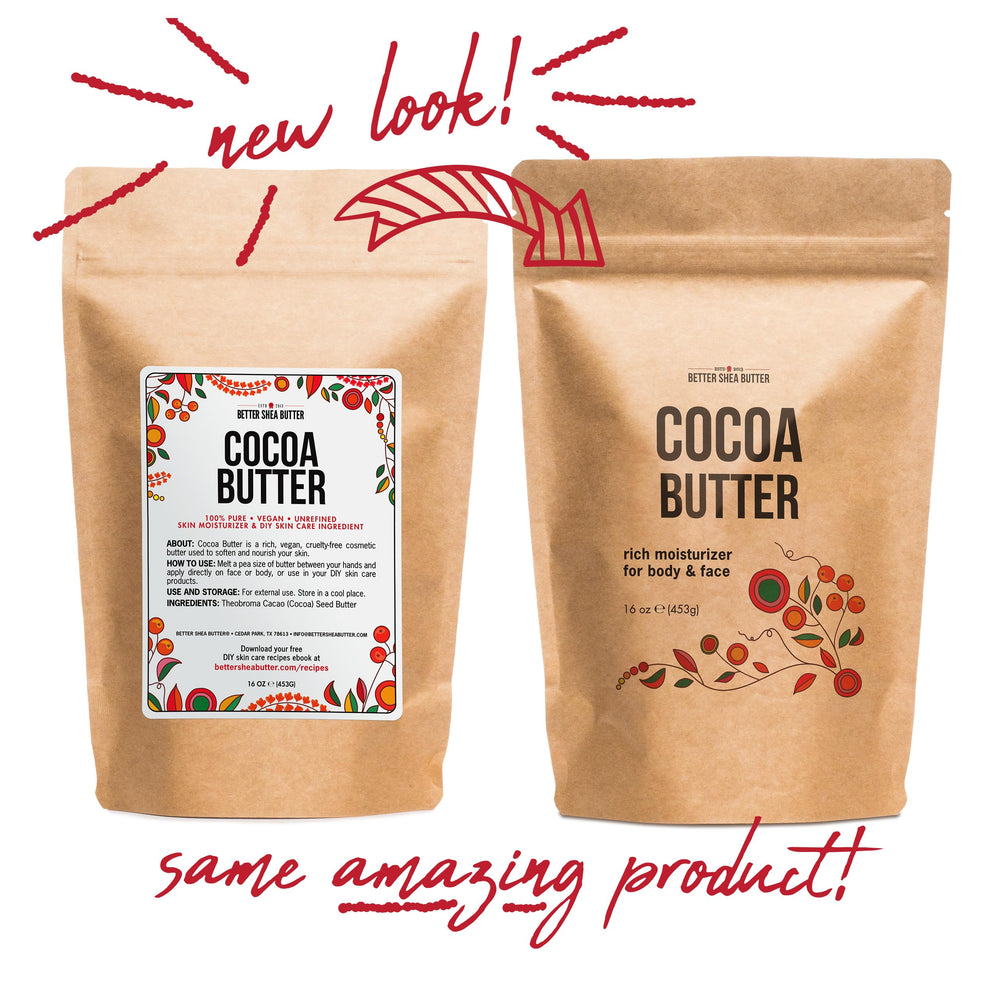 Better Shea Butter parfum cacao naturel, senteur douce qui s'estompe après application.