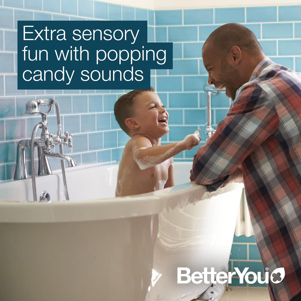 BetterYou Pétillants Bain: expérience sensorielle amusante pendant le bain.