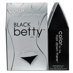 Betty Beauty Coloration noire zone intime pour une couvrance naturelle
