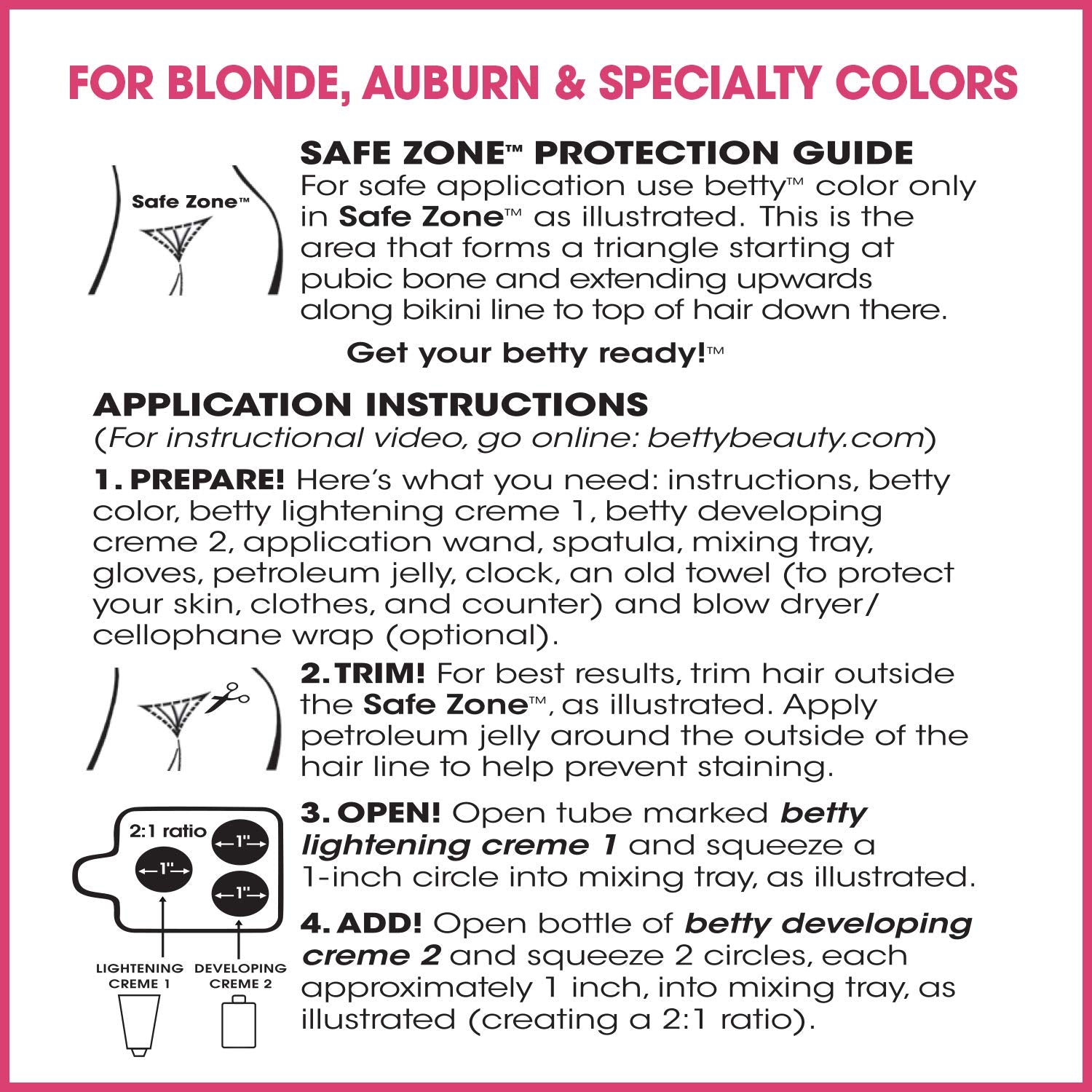 Betty Beauty Fun: kit complet avec accessoires pour commencer facilement.