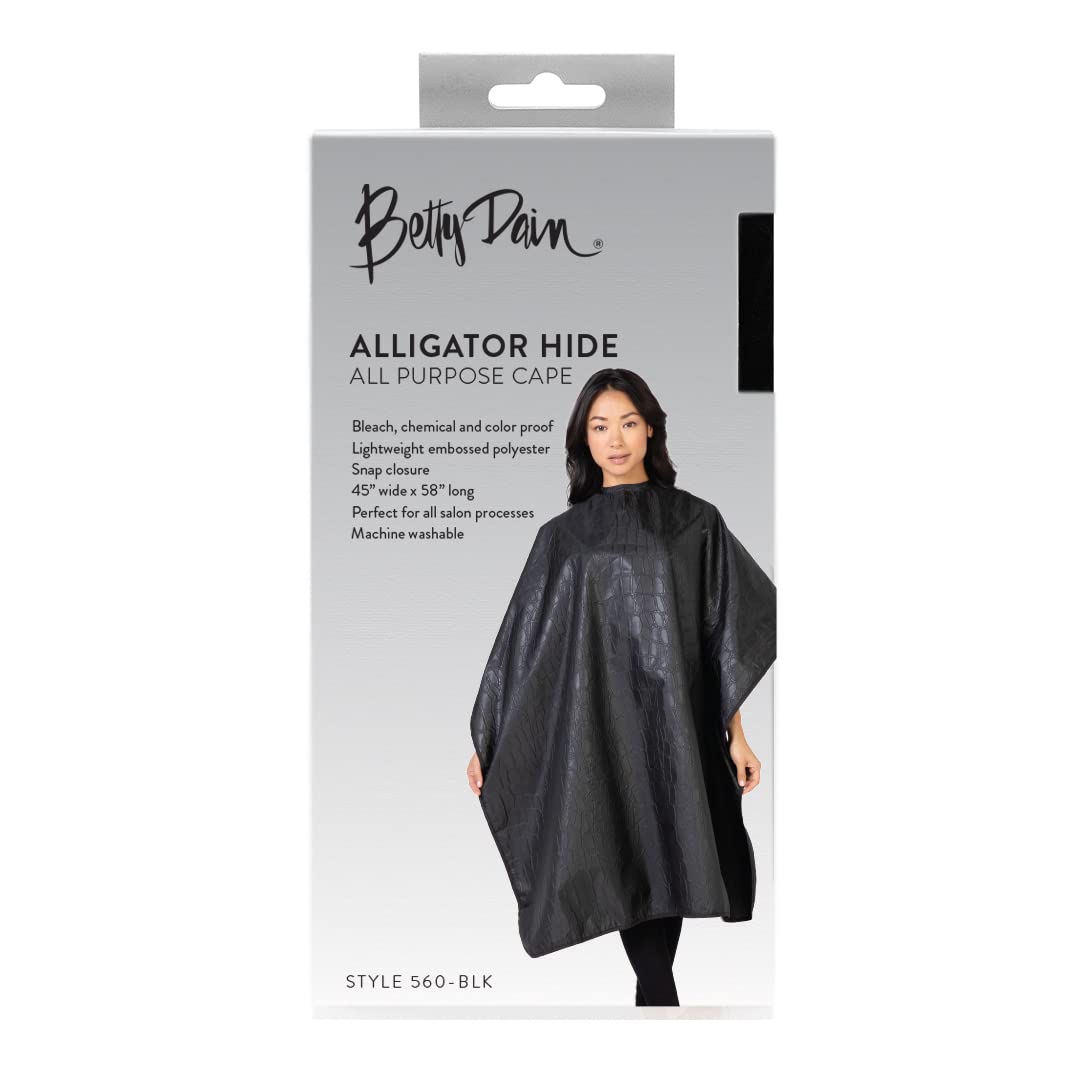 Cape Betty Dain, protection contre les éclaboussures lors du blanchiment des cheveux.