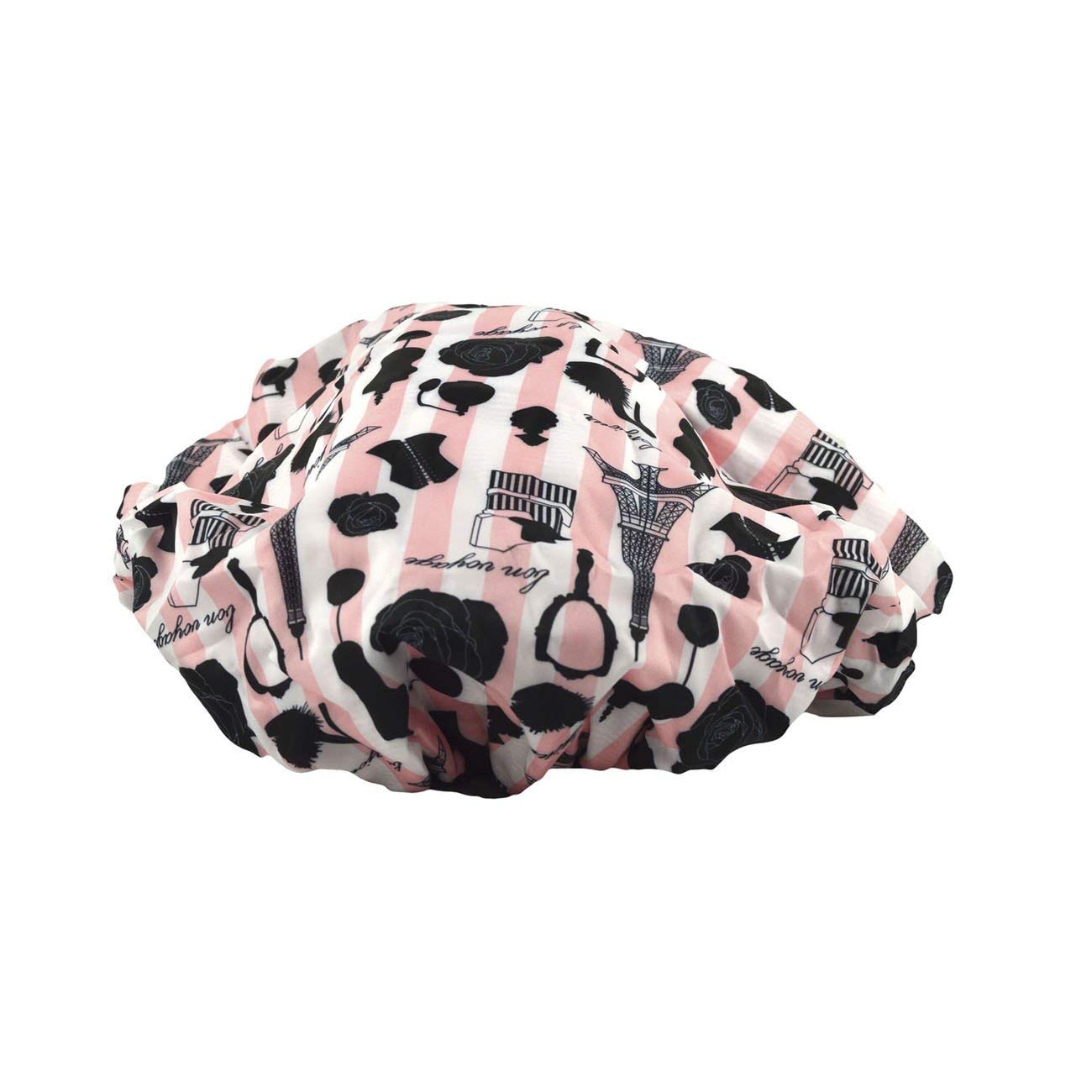 Betty Dain Socialite bonnet-douche réversible grand-format pour toutes longueurs.