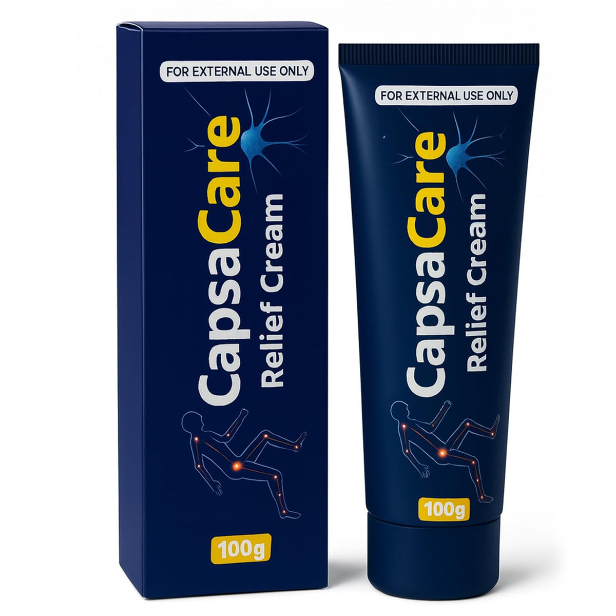 Beuifvo CapsaCare cream jar delivers targeted relief for nerves and muscles