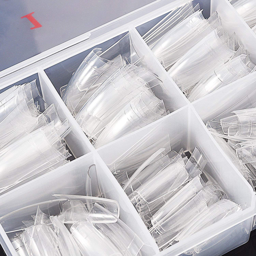 Beuniar étui de rangement pratique pour les 10 tailles d’ongles