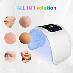Beuwe masque LED utilisation simple après routine de soin