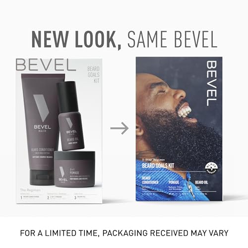 Huile Bevel barbe: bouteille apaisante pour peau sensible