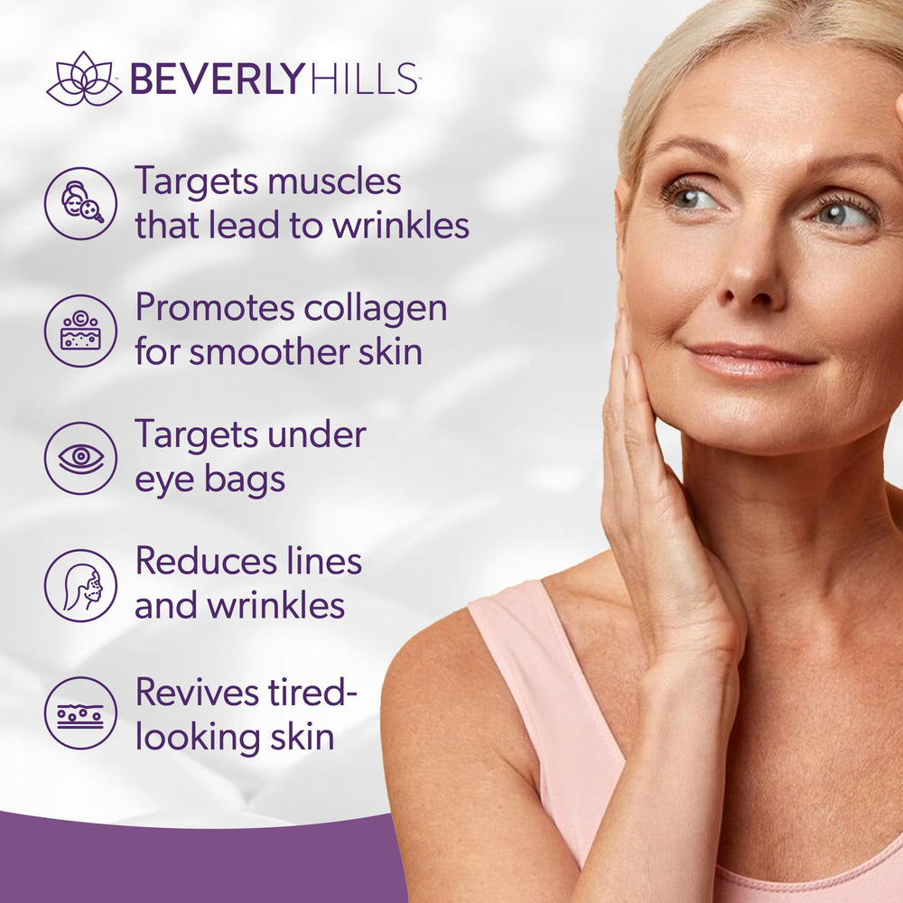 BEVERLY HILLS massage-yeux rapide, drainage lymphatique léger et confort.