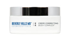 Flacon Beverly Hills MD Crepe Correcting Body Complex, hydratation intense et peau plus lisse.