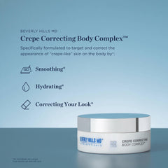 Texture crème riche Beverly Hills MD, sensation luxueuse et peau plus ferme au toucher.