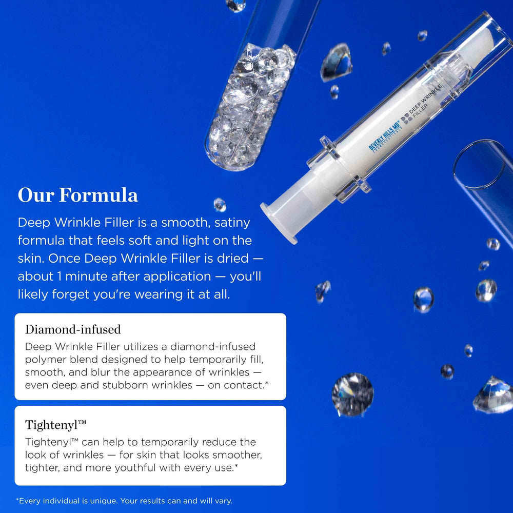 Beverly Hills MD diamant et lueur lumineuse pour texture plus uniforme de la peau