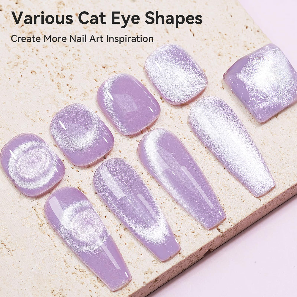 Gel œil de chat Bevimee 9D glitter fini miroir et couverture dense