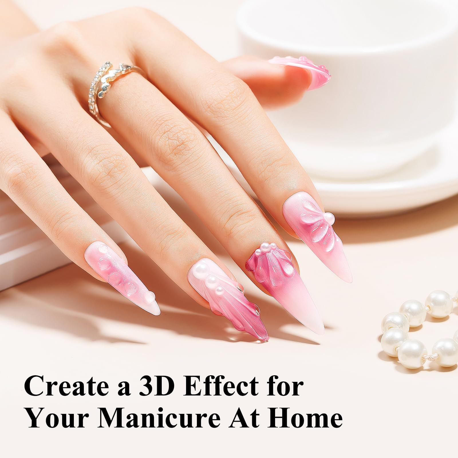 Bevimee Gel sans odeur, soin doux pour les ongles.