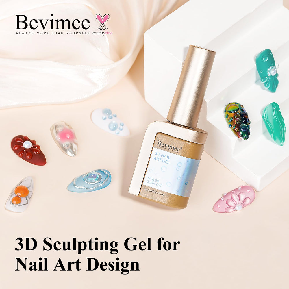 Bevimee Gel durcissement rapide et fini salon à domicile.