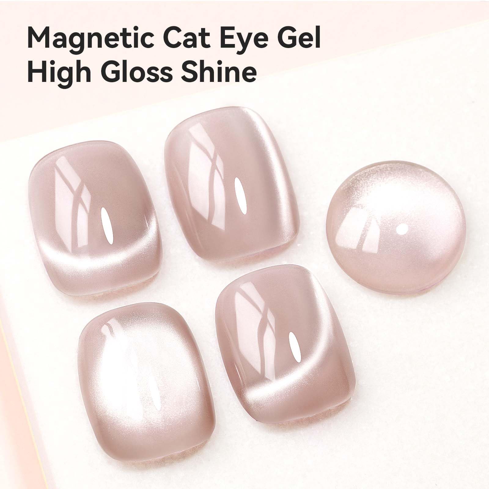 Bevimee Nude Cat Eye – lampe UV nécessaire pour la cure rapide