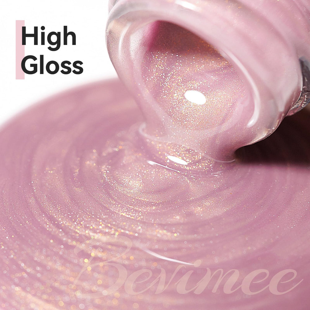 Bevimee vernis-gel finition holographique pour un effet céleste