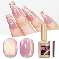Bevimee vernis-gel oeil-chat avec effet magnétique pour un look spectaculaire