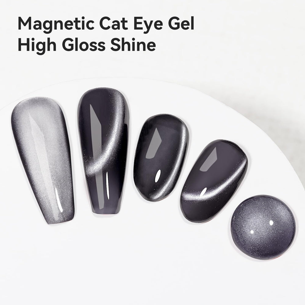 Bevimee Vernis Gel Œil-Chat : fini miroir et brillance éclatante.