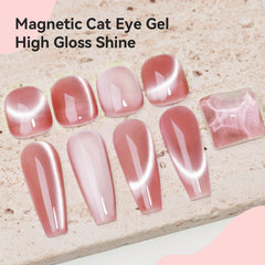 Bevimee gel paillettes œil-de-chat, vernis scintillant pour soirées.