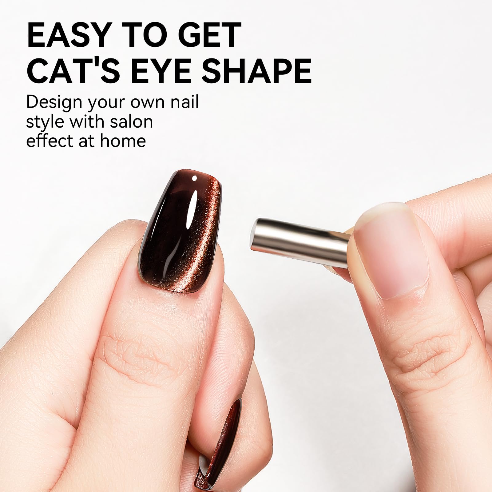 Bevimee Vernis Œil de Chat gel UV velours, finition lisse et durable