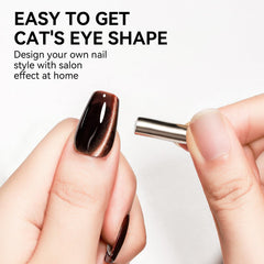 Bevimee Vernis Œil de Chat gel UV velours, finition lisse et durable