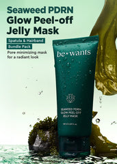BE+WANTS Seaweed PDRN Glow – spatule pratique pour l’application précise