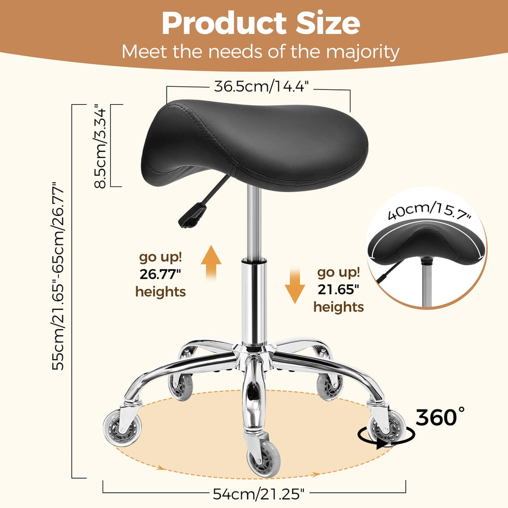 BEWISHOME Roues silencieuses 360° pour mobilité fluide sur tous les sols