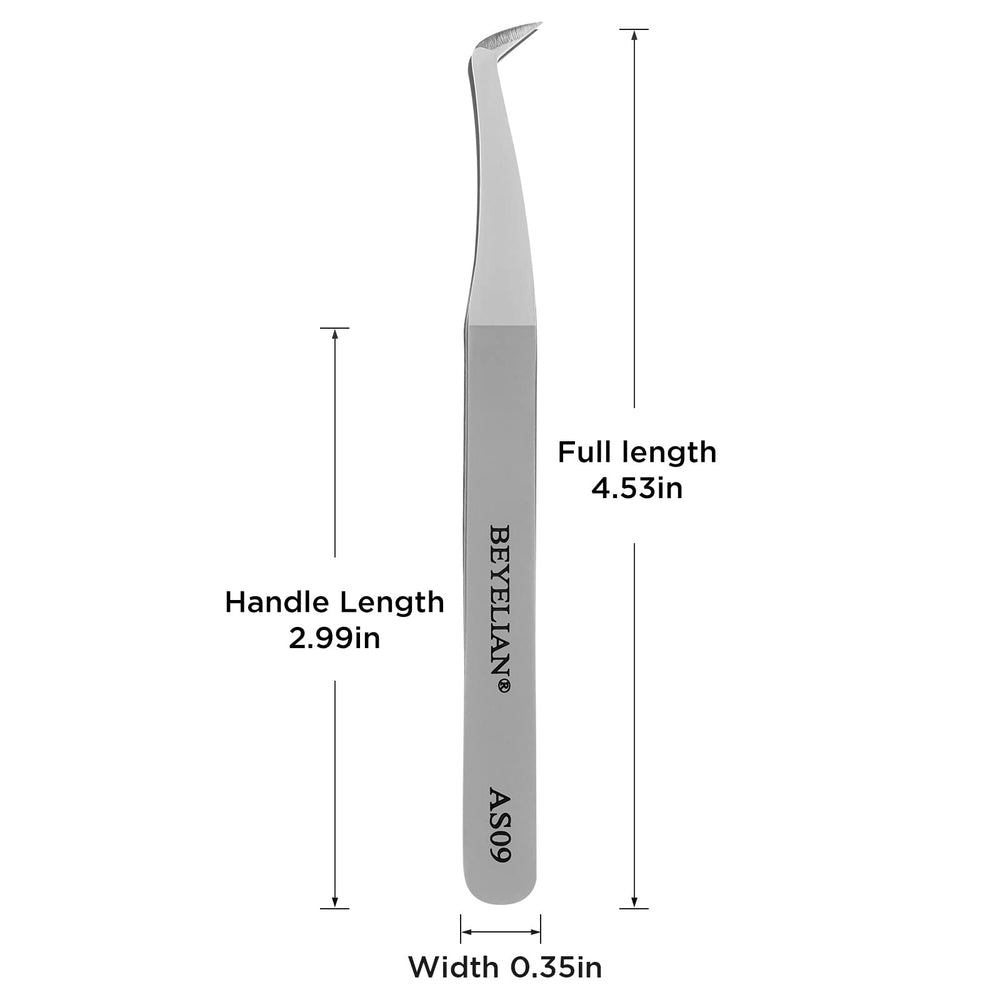 Design ergonomique Beyelian AS09 argent pour manipulation fluide