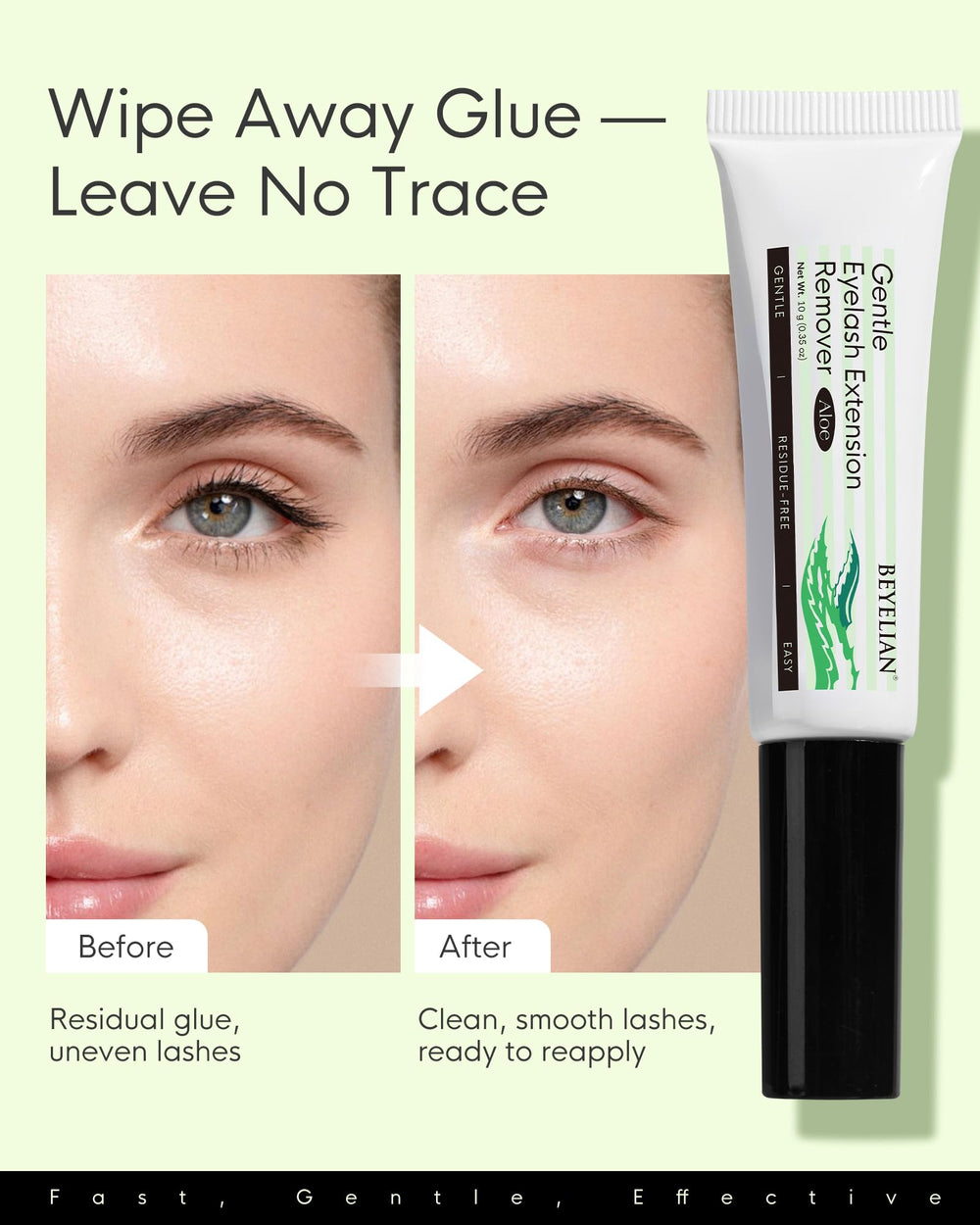 BEYELIAN parfum aloe frais rend le rituel agréable.