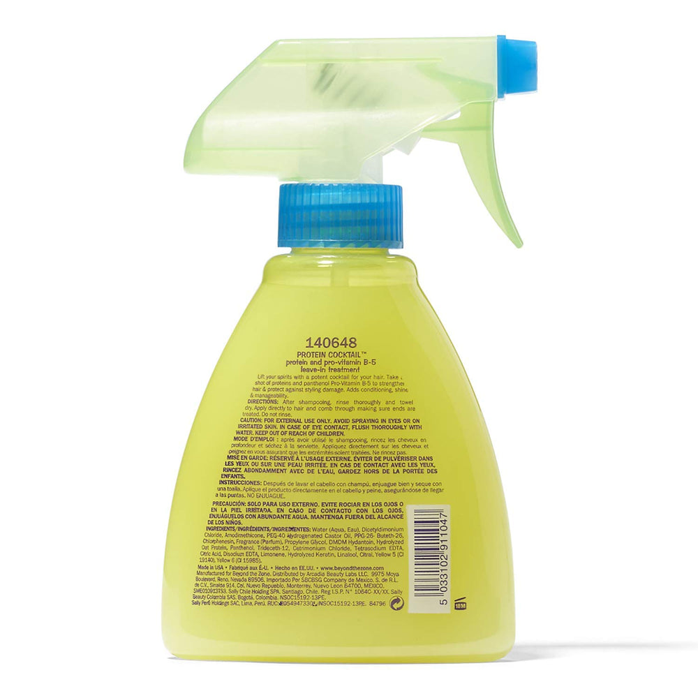 Beyond The Zone Protein Cocktail : cheveux brillants après l'utilisation