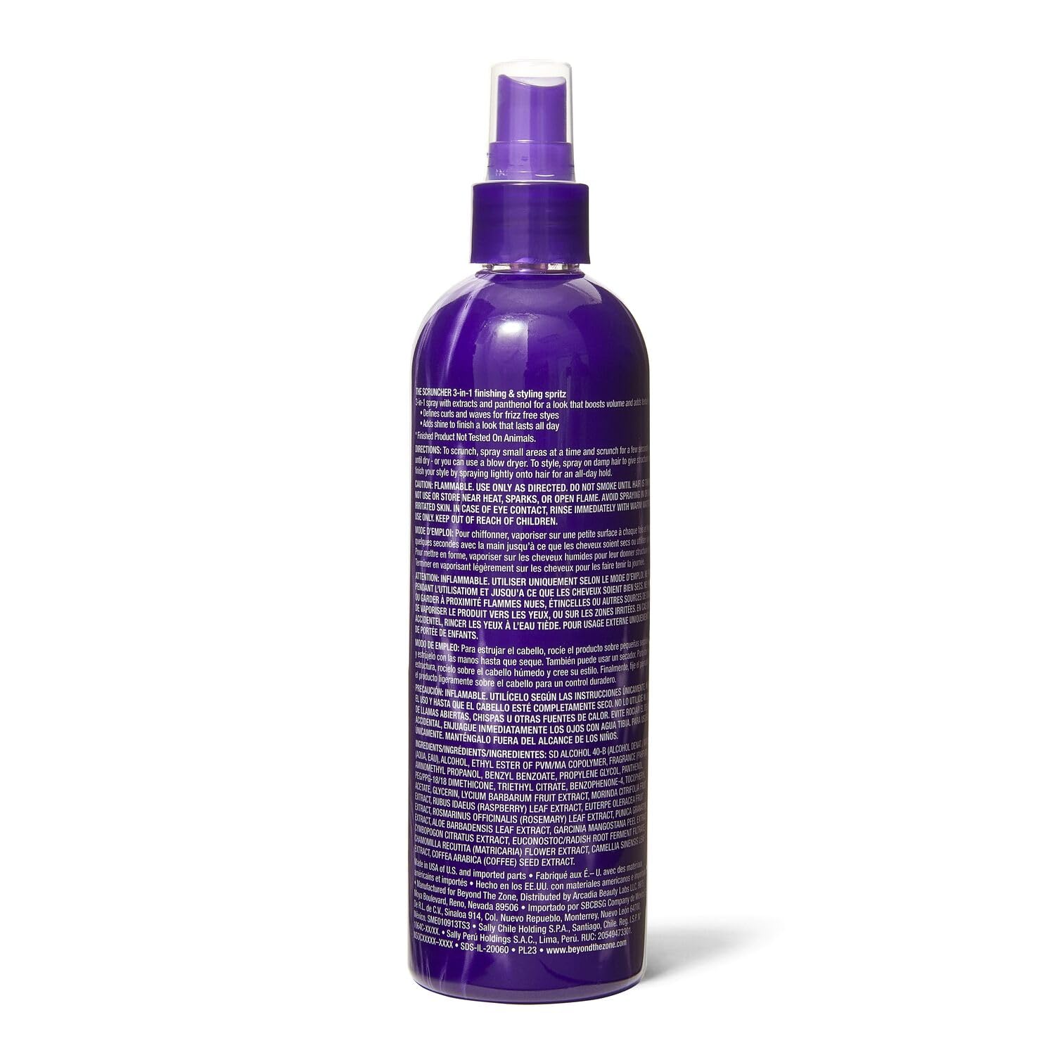 Beyond The Zone Scruncher 3en1 — texture qui définit les boucles sans frisottis.