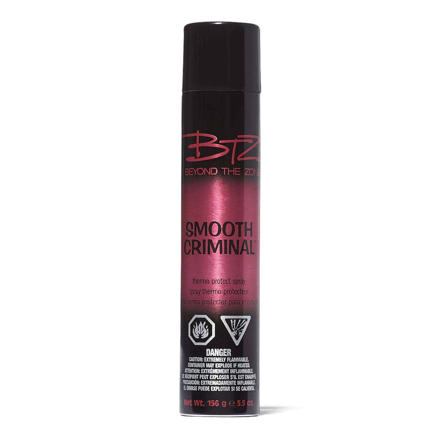 Beyond The Zone Thermo Protect Spray protège la chaleur et laisse les cheveux brillants.