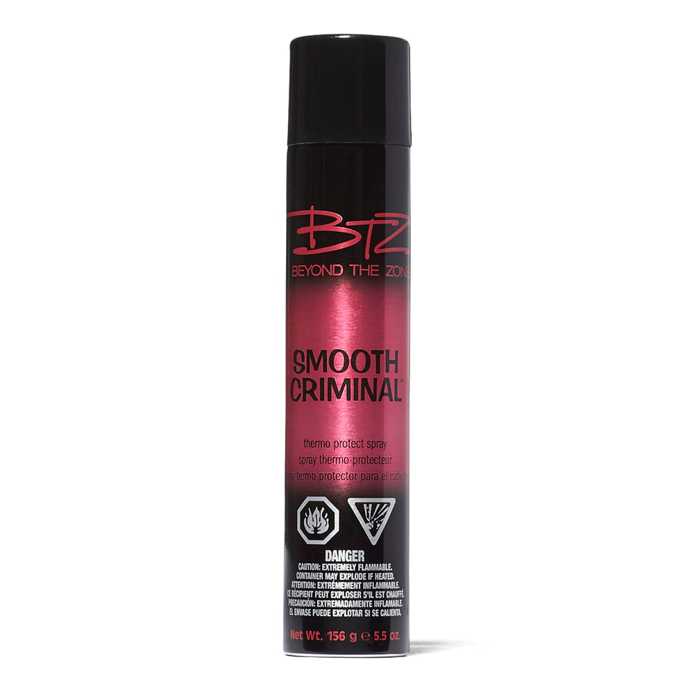 Beyond The Zone Thermo Protect Spray protège la chaleur et laisse les cheveux brillants.