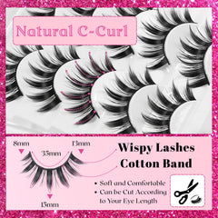 Cils beyonday ensemble 5 paires cosplay manga 3D, idéal pour les fêtes.