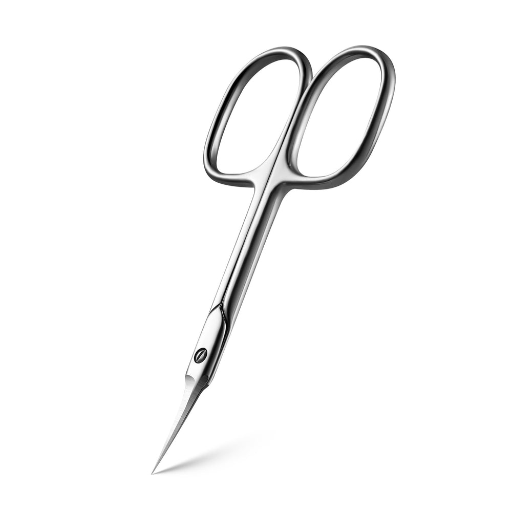 BEZOX ciseaux cuticule – lame courbe pour précision de coupe.