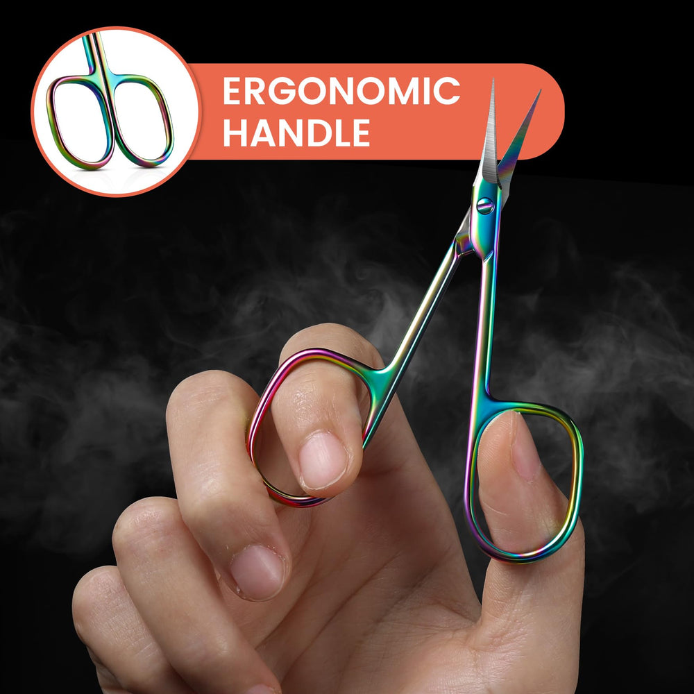 BEZOX ciseaux à poignée ergonomique pour un toucher doux.