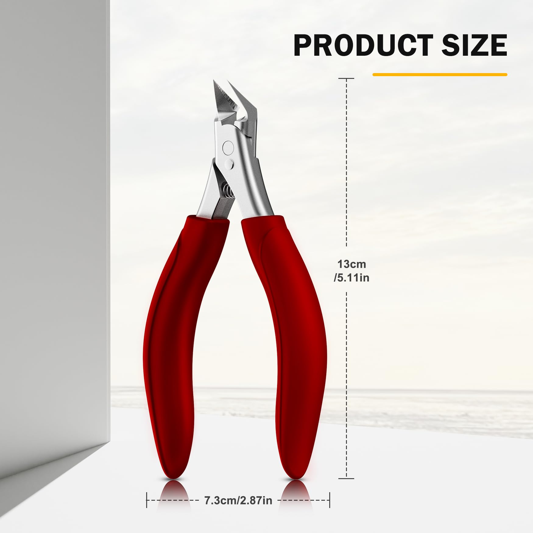 BEZOX grip en silicone assure une utilisation confortable même avec peu de force.