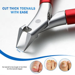 BEZOX coupe-ongles-poignee-silicone-ergonomique: prise en main confortable.