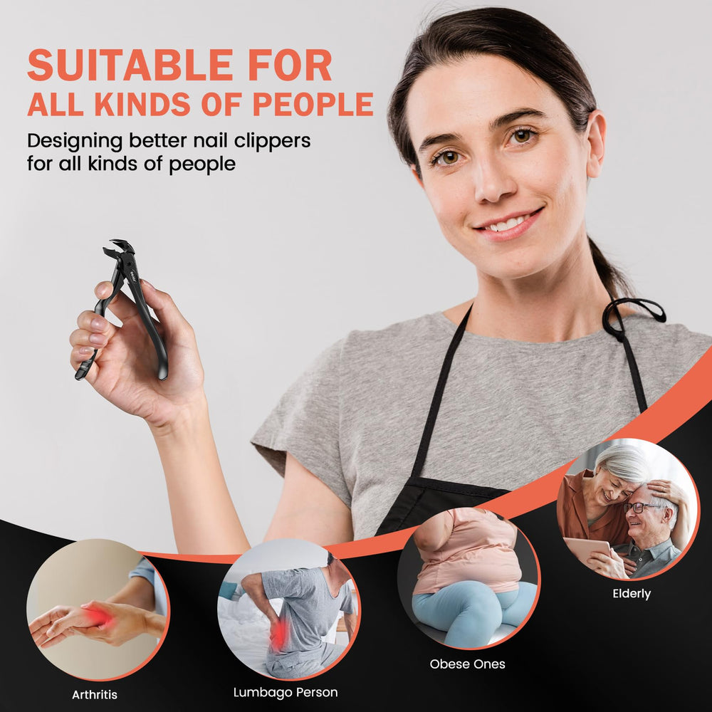 BEZOX outil accessible aux seniors pour un soin des ongles serein