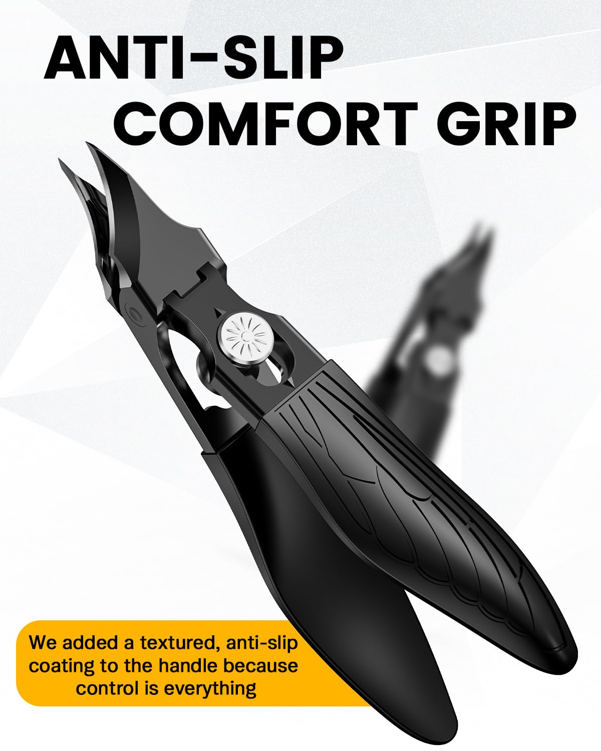BEZOX ouverture grande de mâchoire jusqu’à 11 mm pour ongles épais.