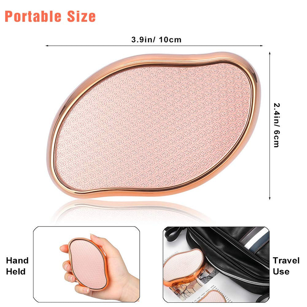 BEZOX Pédicure Verre Crystal Usage Humide: utilisation polyvalente sur pieds mouillés ou secs.