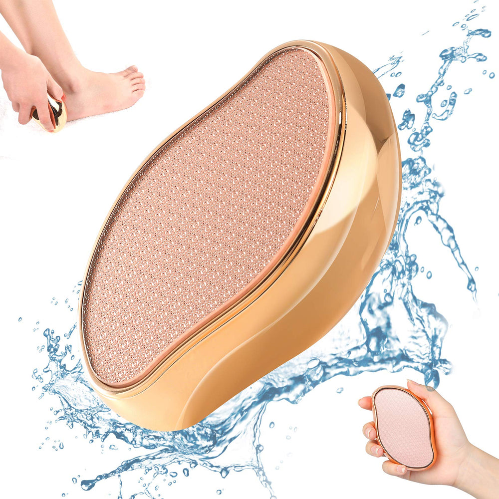 BEZOX Pied Verre Crystal Portable: action rapide pour pieds lisses en déplacement.