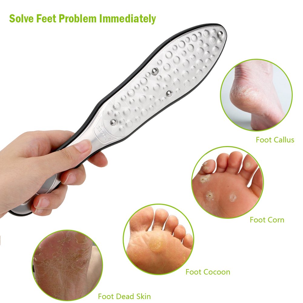 BEZOX raspe-pieds face fin lisse et adoucit la peau.