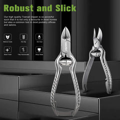 BEZOX precision blades enable smooth, straight cuts for ingrown or tough nails.