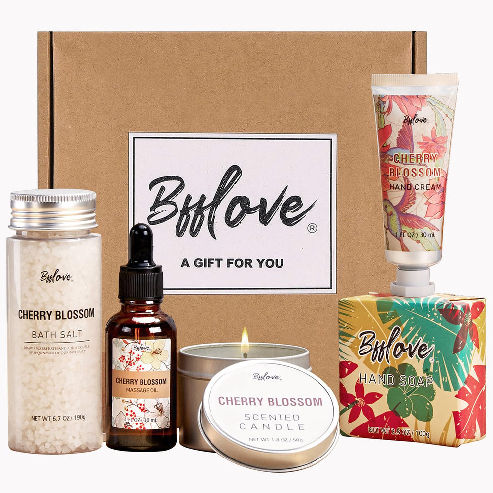 Coffret spa BFFLOVE avec huile massage, détente à domicile