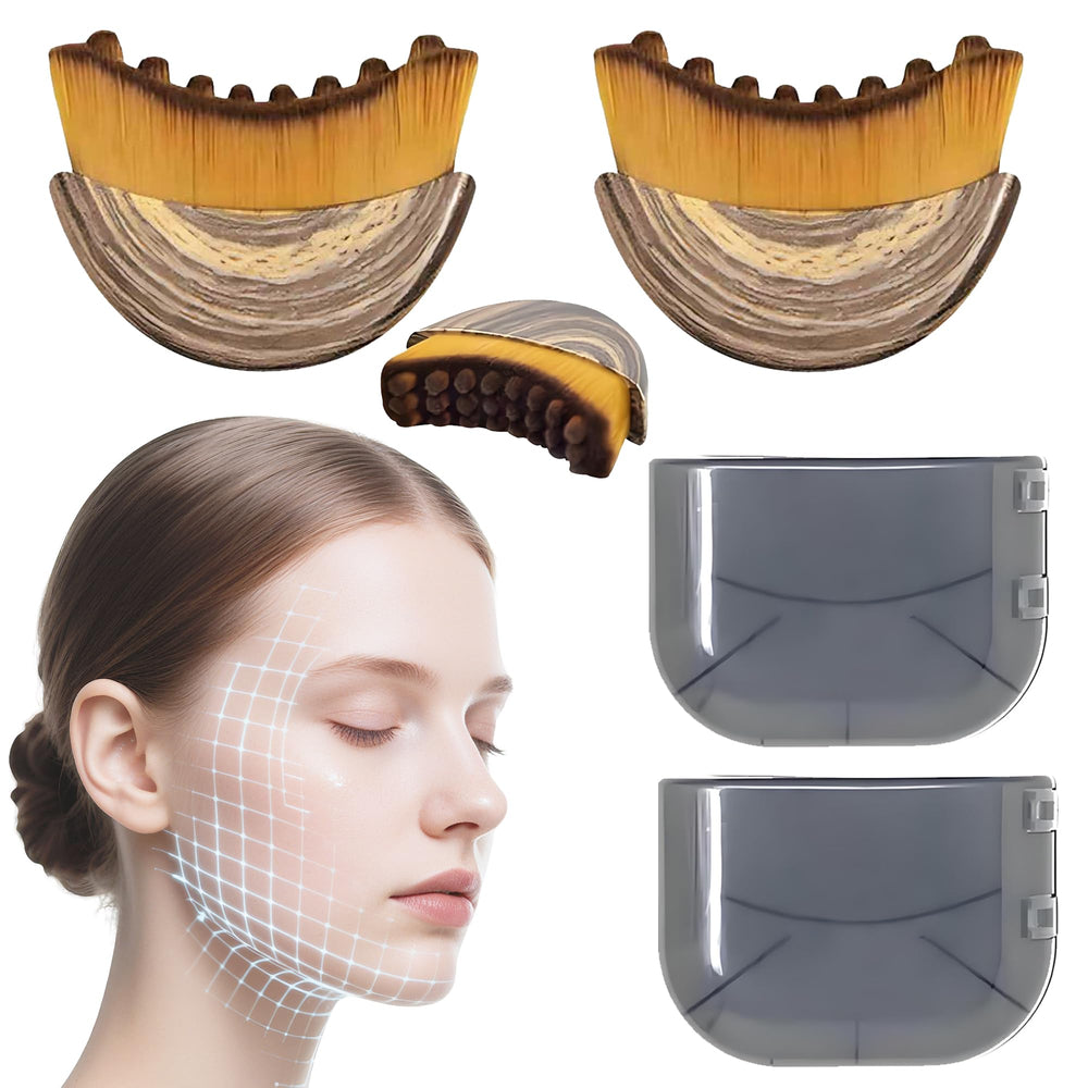 BFRAHD brosse visage contour lymphatique pour une sculpture subtile et drainage doux
