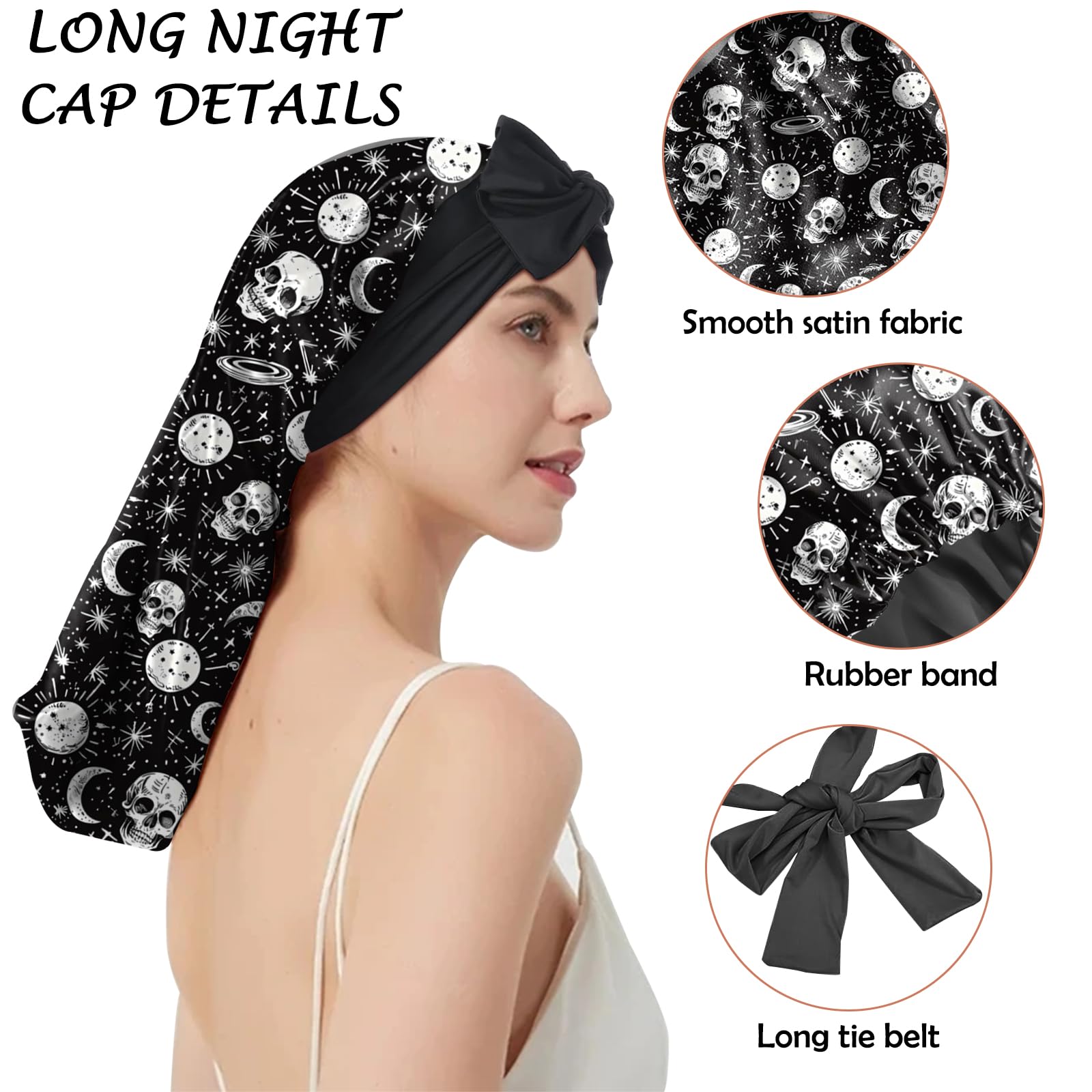 BHAHB motif design bonnet nuit, style mignon et tendance.