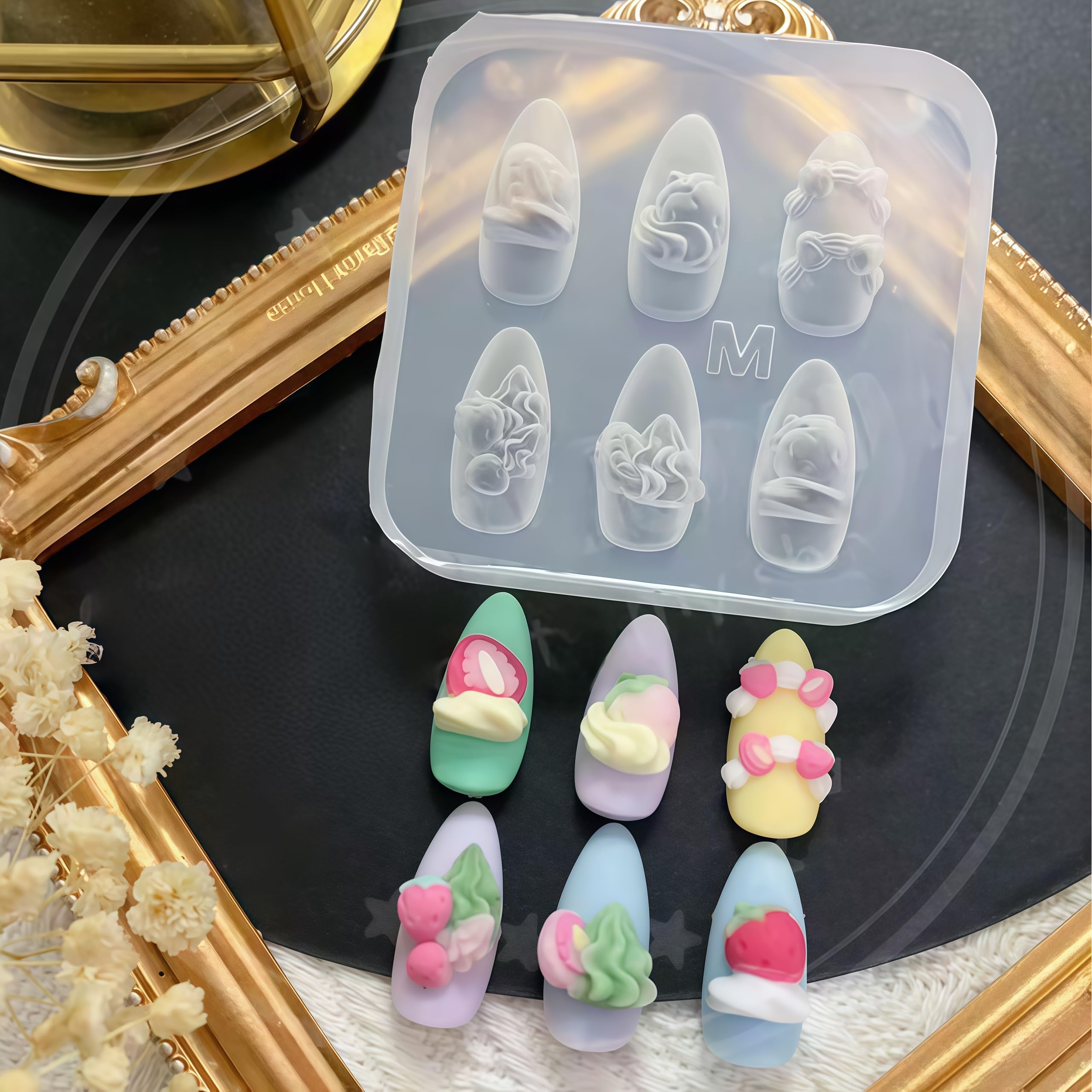 BHCCXZ moule noeud ruban 3D, détails nets pour accessoires